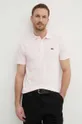 różowy Lacoste polo