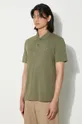 green Lacoste polo shirt