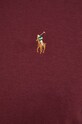 Polo Ralph Lauren longsleeve bawełniany 710671785 bordowy