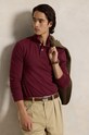 Βαμβακερή μπλούζα με μακριά μανίκια Polo Ralph Lauren κόκκινο 710681126