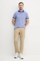 Хлопковое поло Barbour MML0628 фиолетовой SS25
