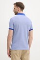 Ρούχα Βαμβακερό μπλουζάκι πόλο Barbour MML0628 μωβ