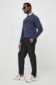 Barbour polo bawełniane niebieski MML0628
