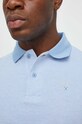 Barbour polo bawełniane MML0628 niebieski