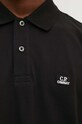 Polo tričko C.P. Company Stretch Piquet Regular Polo Shirt 15CMPL094A005263W černá