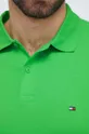 zöld Tommy Hilfiger pamut póló