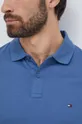 modrá Bavlnené polo tričko Tommy Hilfiger