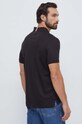 Odzież Tommy Hilfiger polo bawełniane MW0MW35585 czarny