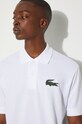 Lacoste cotton polo shirt white PH3922