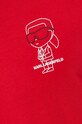 Karl Lagerfeld polo 532221.745420 czerwony