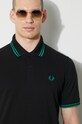 Fred Perry cotton polo shirt M12.T27 black
