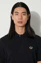 Fred Perry cotton polo shirt M3.157 black
