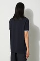 Дрехи Памучна тениска с яка Fred Perry M3600.238 тъмносин