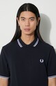 Fred Perry polo bawełniane M3600.238 granatowy