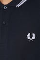 Памучна тениска с яка Fred Perry M3600.238