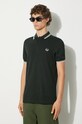 Pamučna polo majica Fred Perry zelena M3600.T50