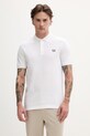 Fred Perry polo bawełniane regular biały M6000.100