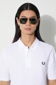 Fred Perry polo de bumbac M6000.100 alb