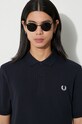 Хлопковое поло Fred Perry M6000.608 тёмно-синий