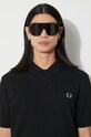 Fred Perry polo bawełniane M6000.906 czarny