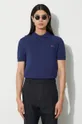 navy Fred Perry cotton polo shirt