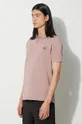 pink Fred Perry cotton polo shirt