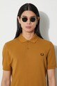 Fred Perry cotton polo shirt M6000.S81 brown