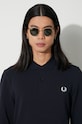 Fred Perry longsleeve bawełniany M6006.608 granatowy