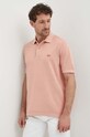 Lacoste polo de bumbac roz PH3450