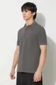 γκρί Βαμβακερό μπλουζάκι πόλο Lacoste