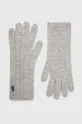 sivá Vlnené rukavice Polo Ralph Lauren Dámsky