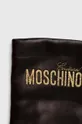Kožne rukavice Moschino Temeljni materijal: 100% Prirodna koža Postava: 100% Vuna