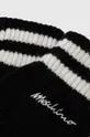 Moschino rękawiczki wełniane czarny