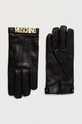 Moschino manusi de piele piele negru M5168.60013