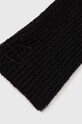 Armani Exchange rękawiczki z domieszką wełny 944617.3F304 czarny AW23