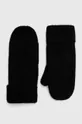 μαύρο Μάλλινα γάντια Samsoe Samsoe Γυναικεία