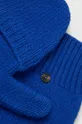 Μάλλινα γάντια Weekend Max Mara μπλε