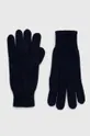 тёмно-синий Перчатки с примесью шерсти Max Mara Leisure Женский