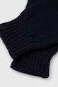 Max Mara Leisure kesztyű gyapjú keverékből 2335660136600 sötétkék AW23