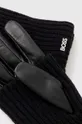 Μάλλινα γάντια BOSS μαύρο