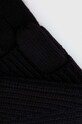 Rukavice s prímesou vlny AllSaints AS101344 čierna AW24