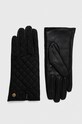 Rukavice Barbour přírodní kůže černá LGL0135