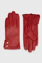 красный Кожаные перчатки Lauren Ralph Lauren Женский