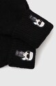 Rukavice s prímesou kašmíru Karl Lagerfeld 236W3608 čierna AW24
