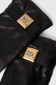 Шкіряні рукавички Karl Lagerfeld 236W3605 чорний AW23
