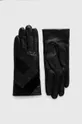 чорний Шкіряні рукавички Morgan Жіночий