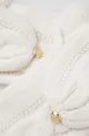 Γάντια από μείγμα μαλλιού Lauren Ralph Lauren λευκό