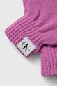 Calvin Klein Jeans rękawiczki dziecięce IU0IU00525.G.9BYX różowy AW23