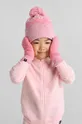 розовый Детские перчатки Reima Luminen Для девочек