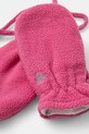 Дитячі рукавички United Colors of Benetton 6U87GG005.G.P.SEASONAL рожевий AW24